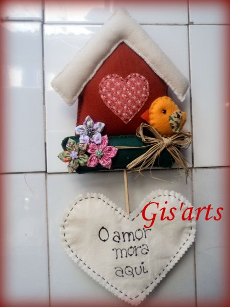 ''O amor mora aqui''